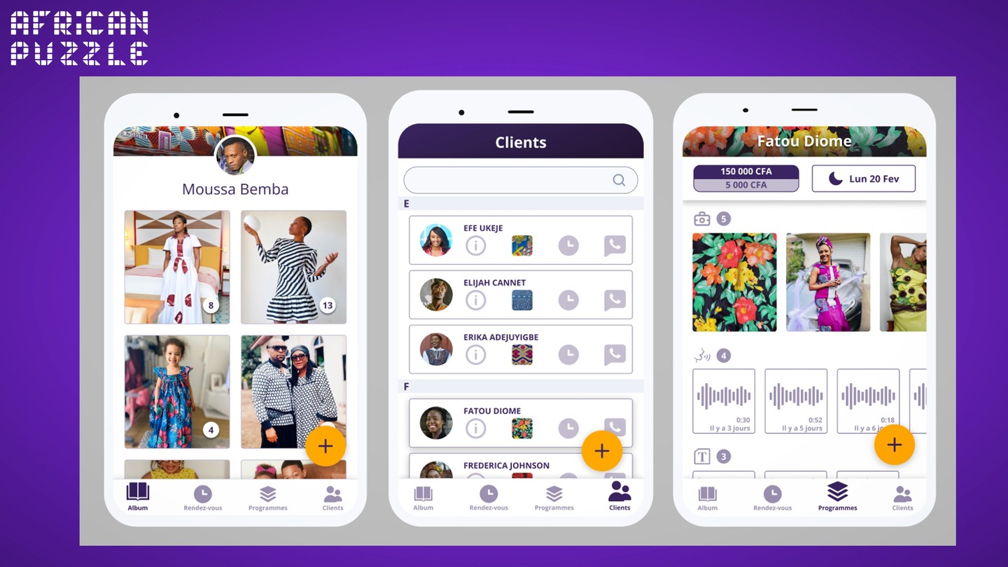 African Puzzle on Instagram