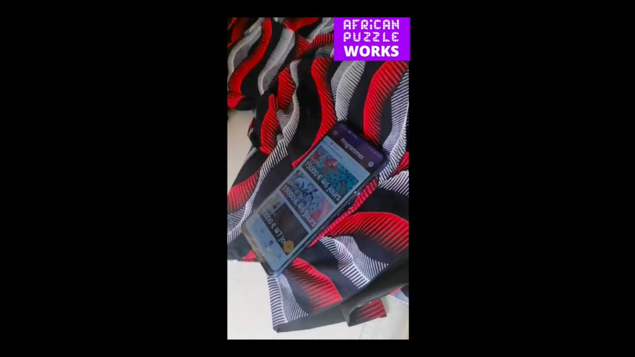 Témoignage d'un couturier ivoirien qui explique les bénéfices de la version test d'African Puzzle WORKS