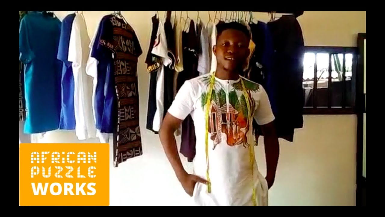 Témoignage d'un couturier du Togo qui explique comment il utilise African Puzzle WORKS